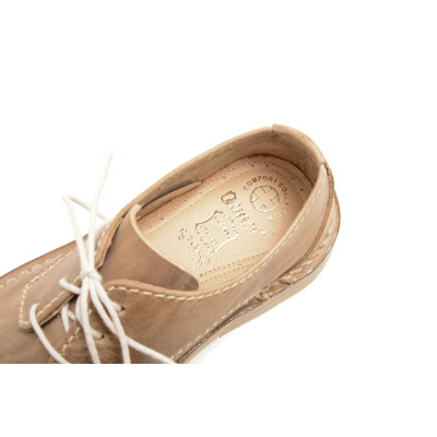 Herren-Lederhalbschuhe Otmęt Premium 665C5