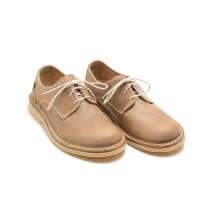 Herren-Lederhalbschuhe Otmęt Premium 665C5