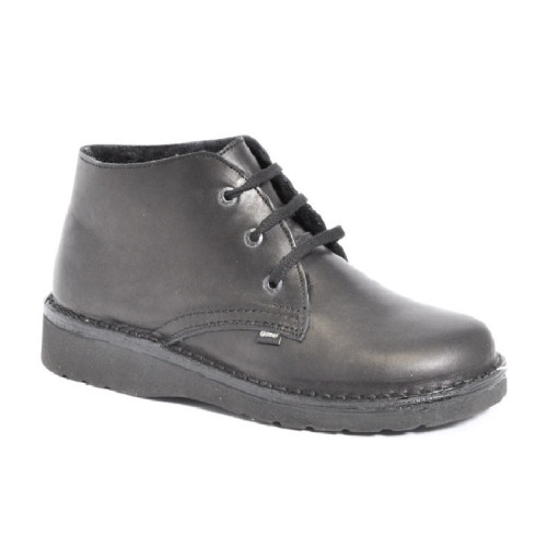 Damen-Lederstiefeletten 002DO