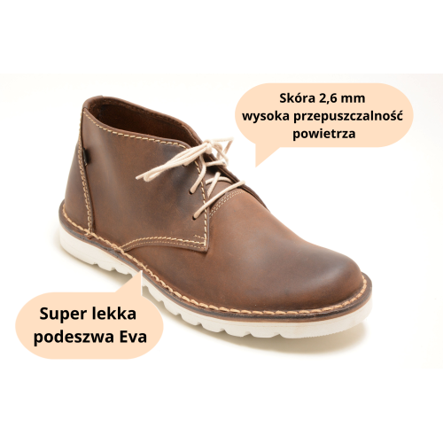 Lederschuhe, Herrenstiefeletten Otmęt Premium 707C5